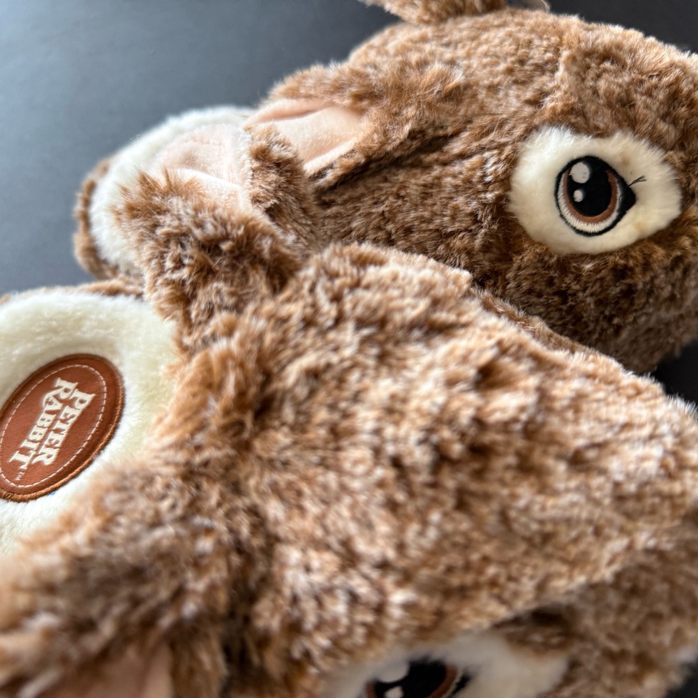 Peter Rabbit Brown Kids Slippers - Picture 5 of 5